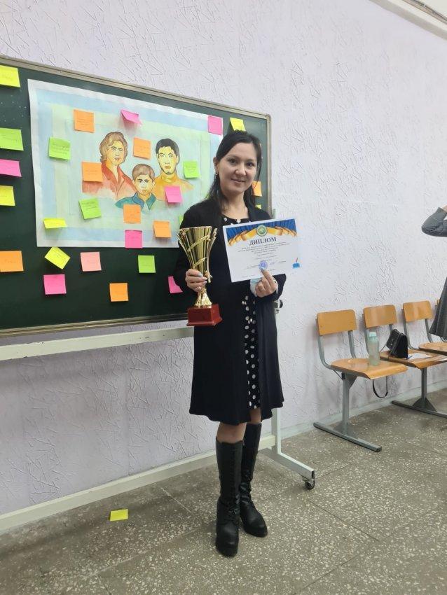 Умбетбаева Зарина Алиқызды марапаттаумен құттықтаймыз!