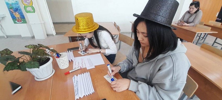 📌 08.01.25ж.  Аштаева К.К.  "Сабақта оқытудың жаңа әдіс тәсілдерін тиімді пайдалану" тақырыбына коучинг-сессия өткізді.