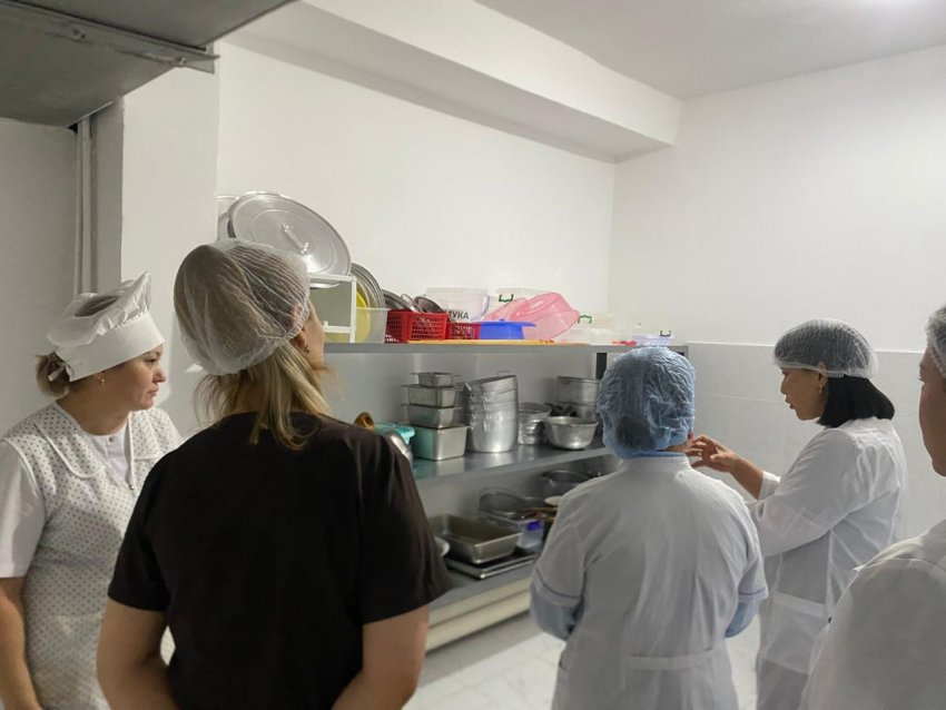 Мектеп бракераж комиссиясы ас мәзірі бойынша тексеріс